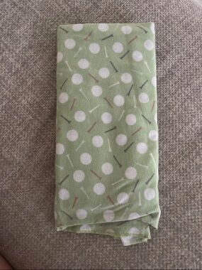 *Copper Pearl Baby Boy Golf Theme Swaddle Blanket